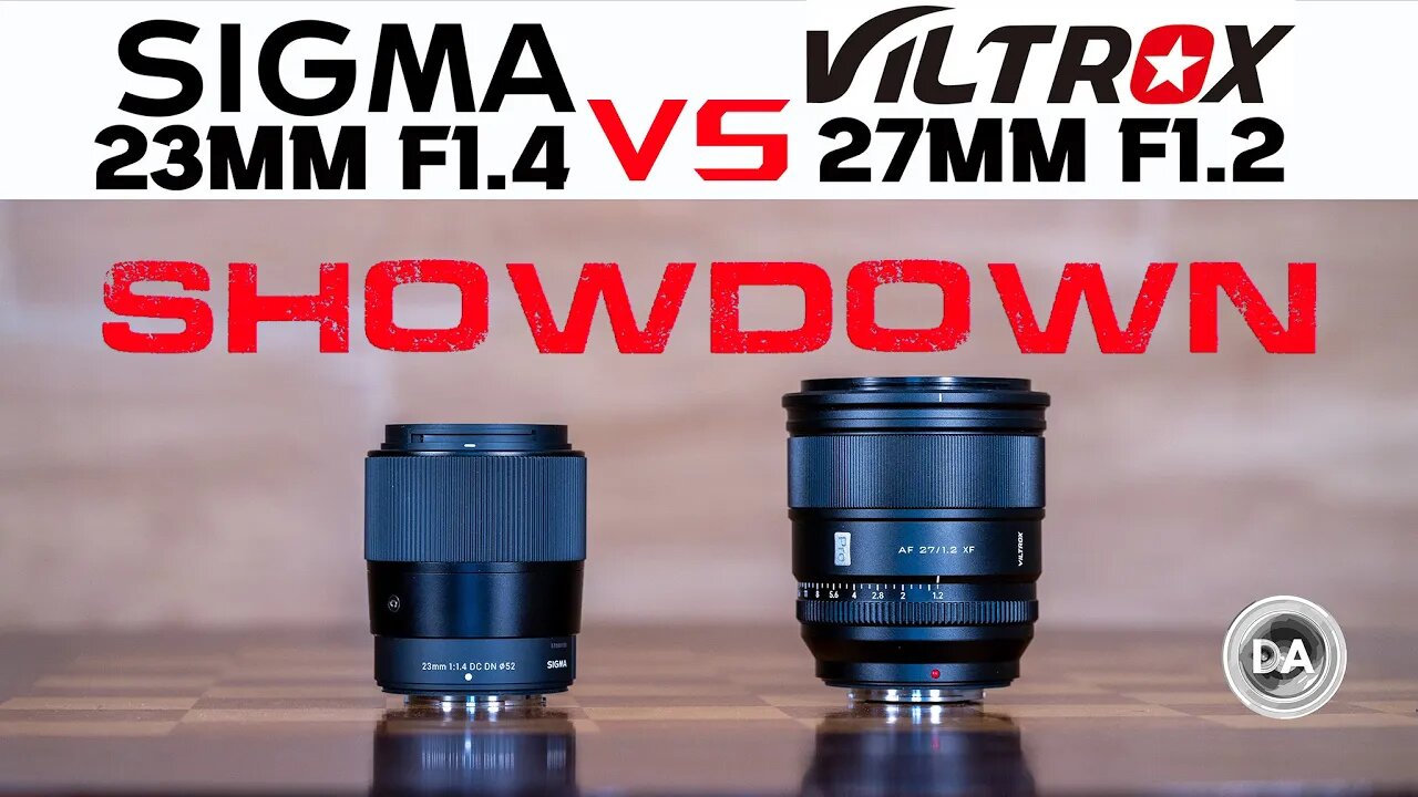 Sigma 23mm F1.4 vs Viltrox 27mm F1.2 | Fuji X-Mount Showdown