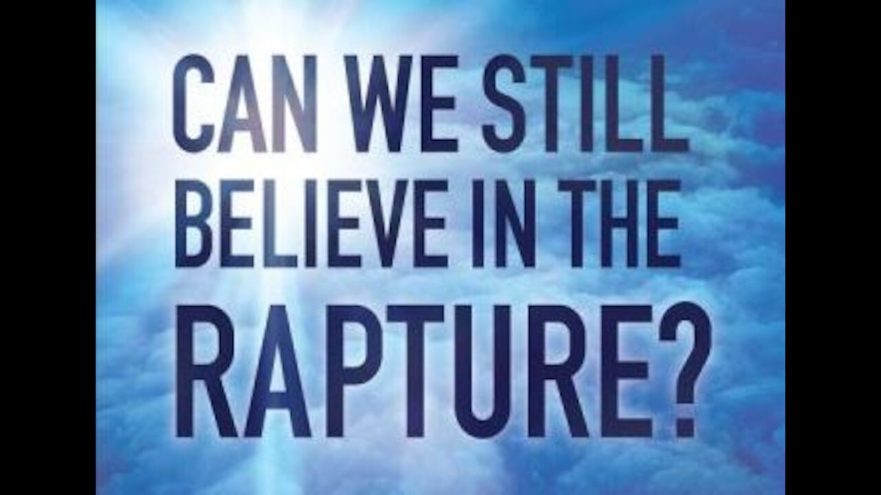 Can We Still Believe In The Rapture? Dr. Ed Hindson [mirrored]