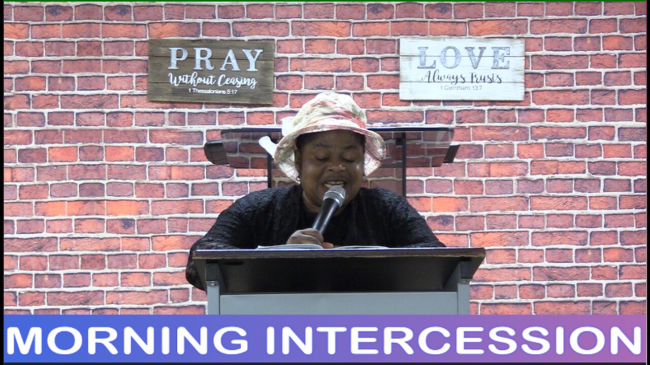 Sunday Service Intercession 06/16/24