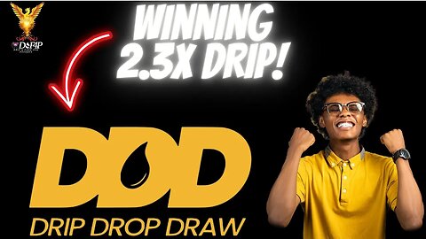 Drip Network best time and strategy to win max gains in DDD