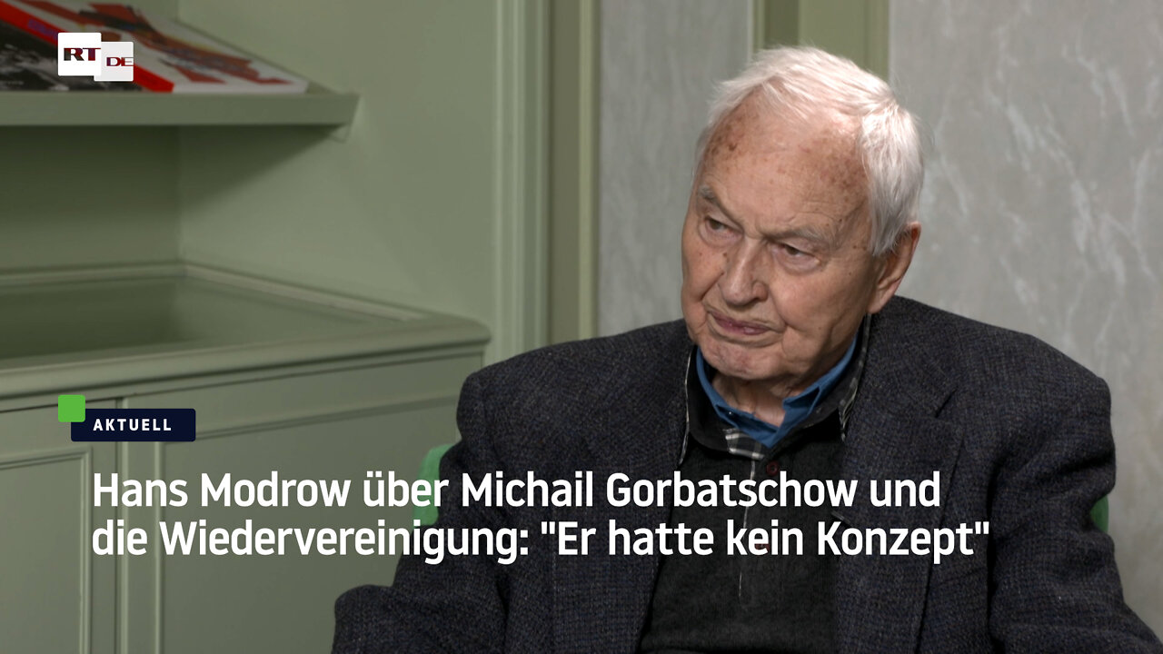 Hans Modrow: Gorbatschow ist nicht Vater der Wiedervereinigung