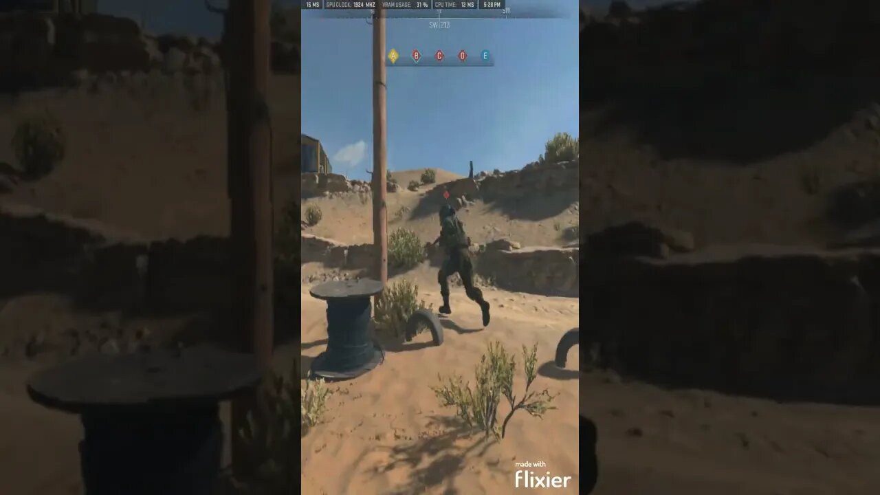 How did he not see me??