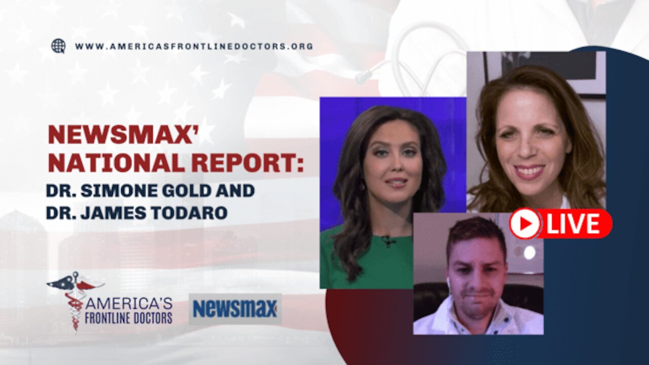 National Report on Newsmax TV_ Emma Rechenberg with Dr. Todaro and Dr. Gold