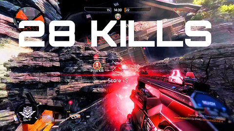 Titanfall 2 Gameplay | Some L-Star Action | 28 Kills | 6 Titan Kills| 217 Points | Short