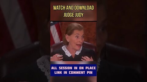 How to watch and download all season of judge judy download #judgejudy #judgejudyfullepisodes2022