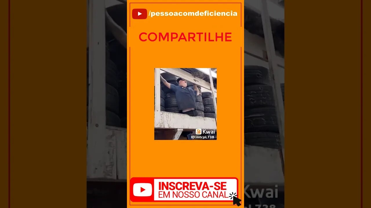 Vamos ver se o youtube vai mostrar este vídeo sobre Pessoa com deficiência