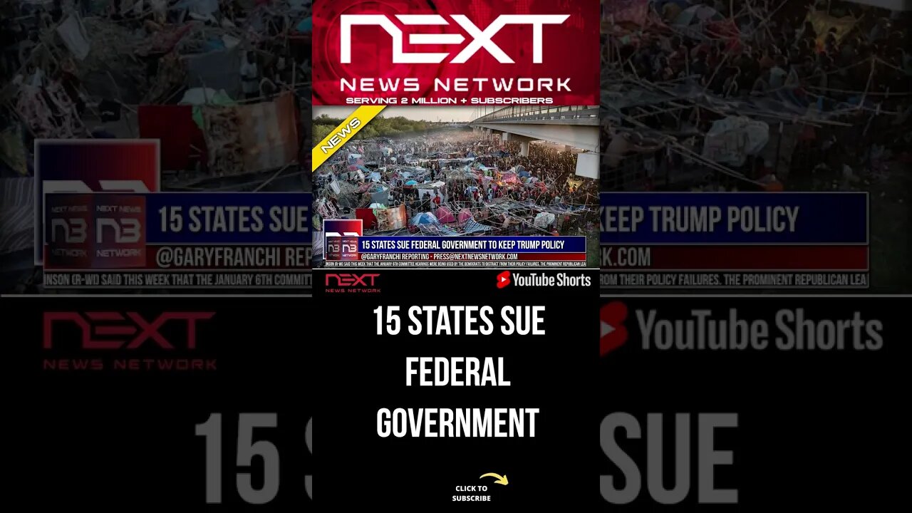 15 States Sue Federal Government To Keep Trump Policy #shorts