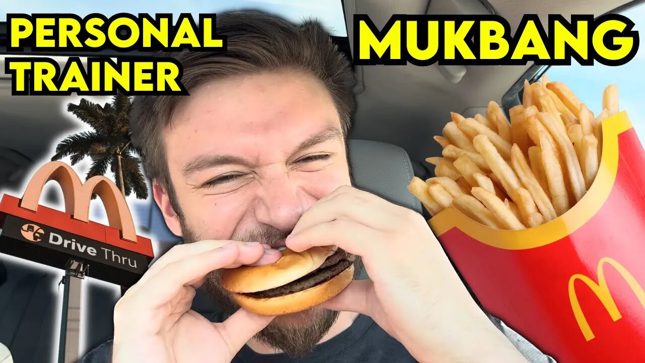 Personal Trainer MUKBANG McDonald's Pre-Gym