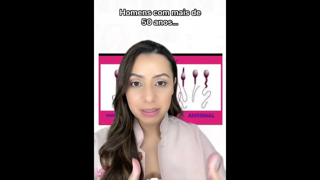 Homens com mais de 50 anos são inferteis