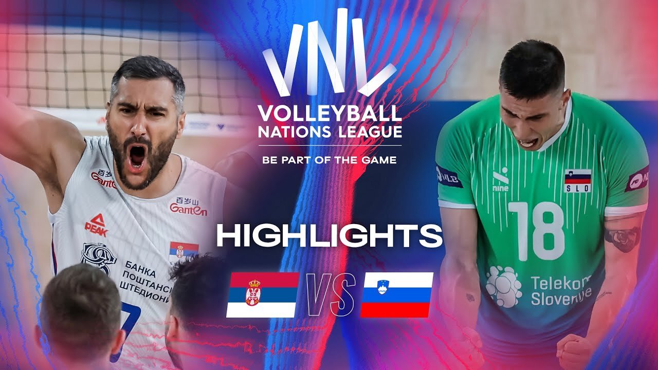 🔴 Highlights | Week 3 | Men's VNL 2024 - 🇷🇸 SRB vs. 🇸🇮 SLO