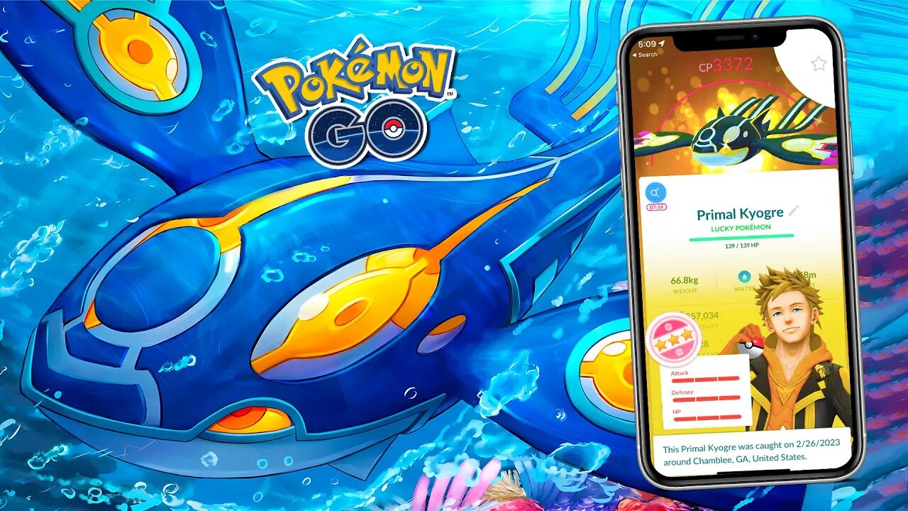 VALE A PENA FAZER AS RAIDS DE PRIMAL KYOGRE?! Counters (Mega Venusaur, Zekrom) Dicas! Pokémon GO