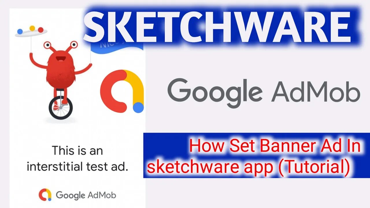 How Set Banner Ad In sketchware app (Tutorial) - sketchware tutorial