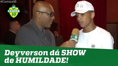 Exemplo! Deyverson dá SHOW DE HUMILDADE em entrevista!