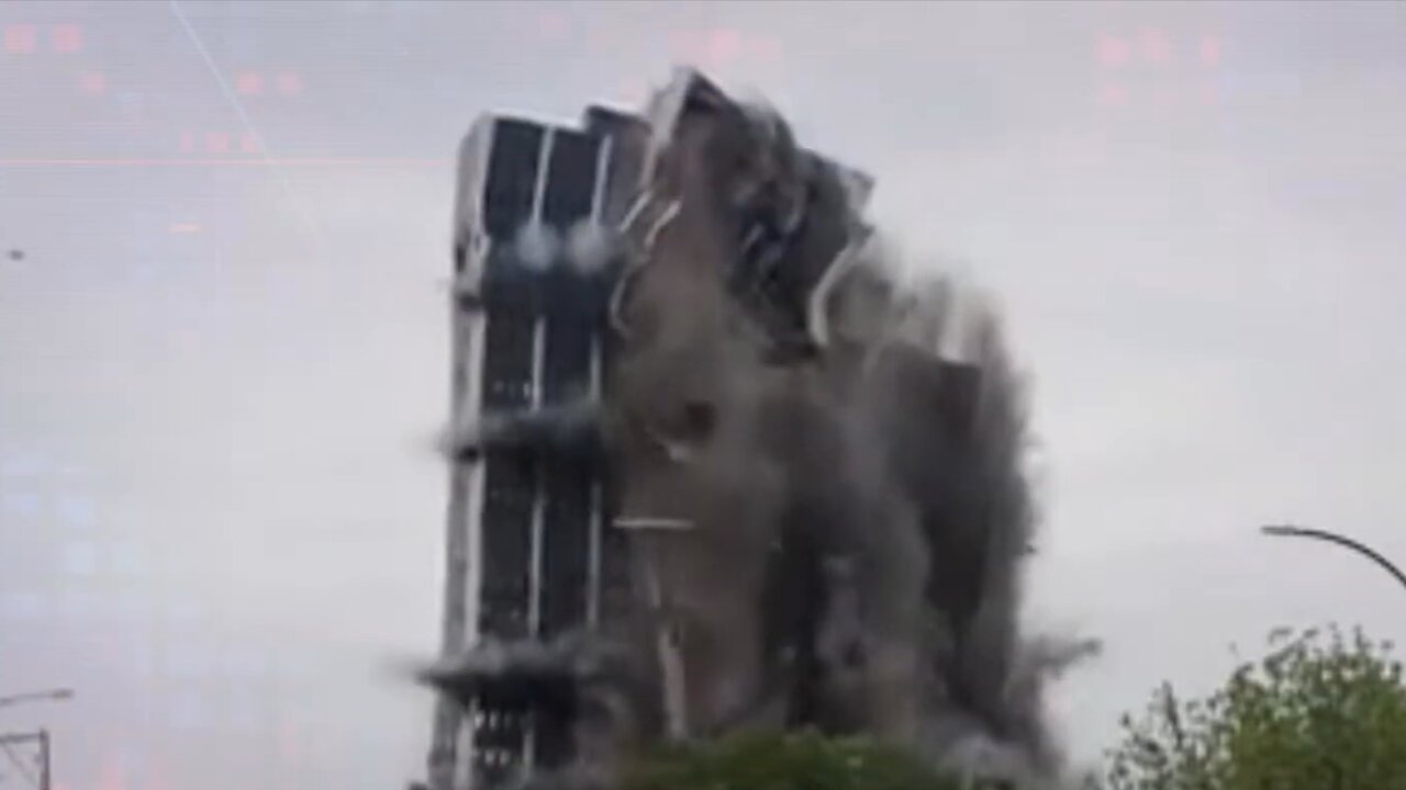 16,000 Tonnes Of Steel Gone In 16 Seconds