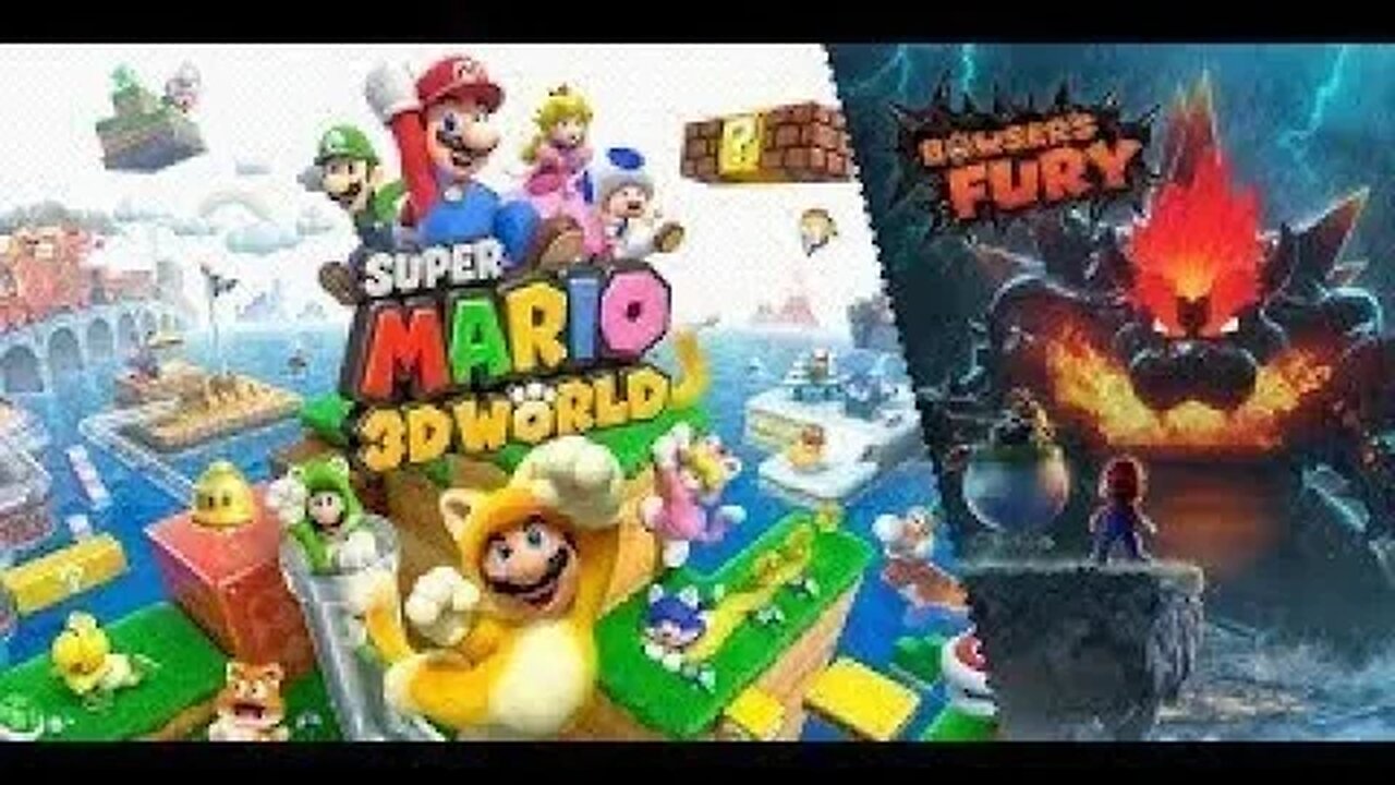 🔴 Live Super Mario 3D World + Bowser’s Fury Road to 950