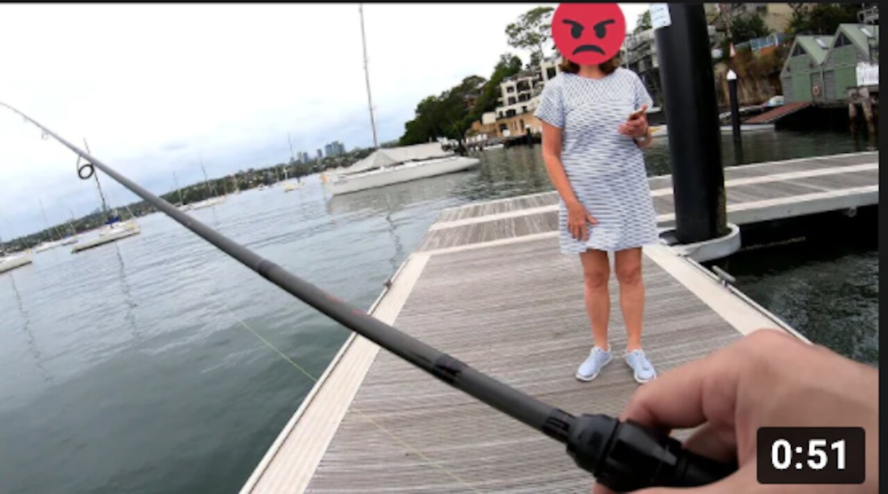 Woman Threatens To Call Police For Releasing Fish