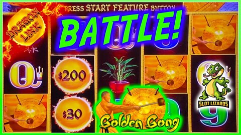 D AND J BATTLE GONGS!!! CONJURING BONUSES GALORE! Dragon Link Golden Gong Slot