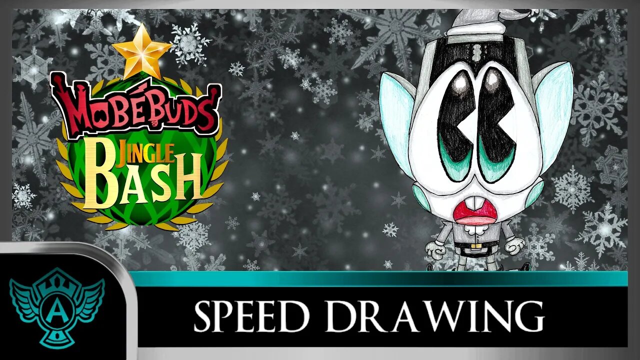 Speed Drawing: MobéBuds Jingle Bash - Gustelfer | A.T. Andrei Thomas 2022