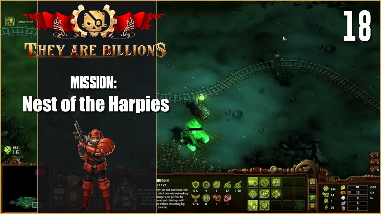 Mission: Nest of the Harpies - 100% - Lets Play They Are Billions - Part 18