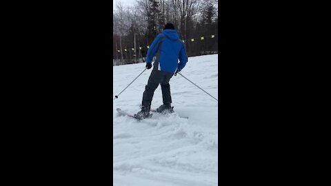 Skiing, Poland.