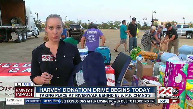 Local Hurricane Harvey Donations Today