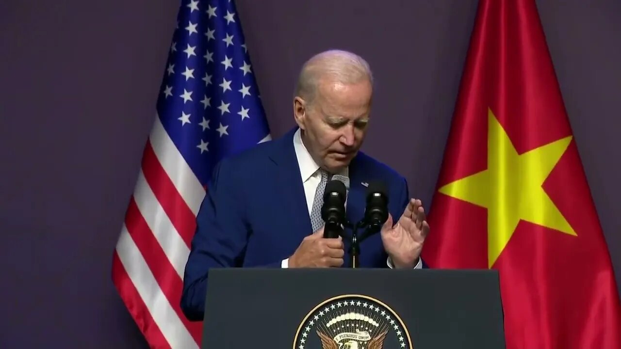 Biden: "Can Triple The Renewable Capacity For As It Relates To Global Warming By The Year 202030!"