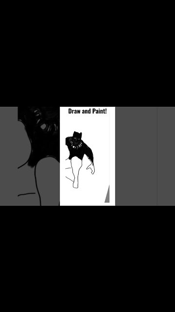 I Drew and Painted Black Panther! #blackpantherwakandaforever #blackpanther #blackpanther2