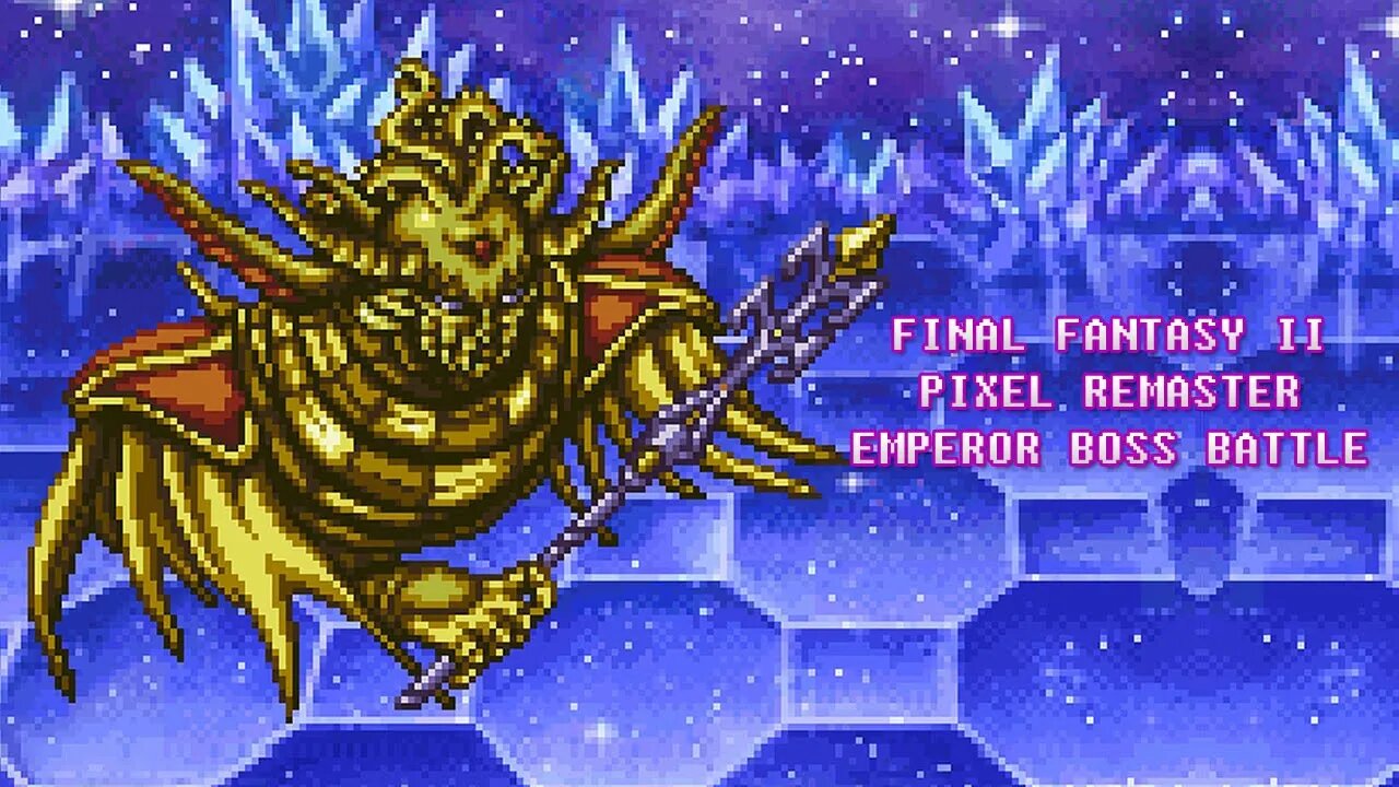 FINAL FANTASY II Pixel Remaster Final Boss Battle Emperor & The End (PC)