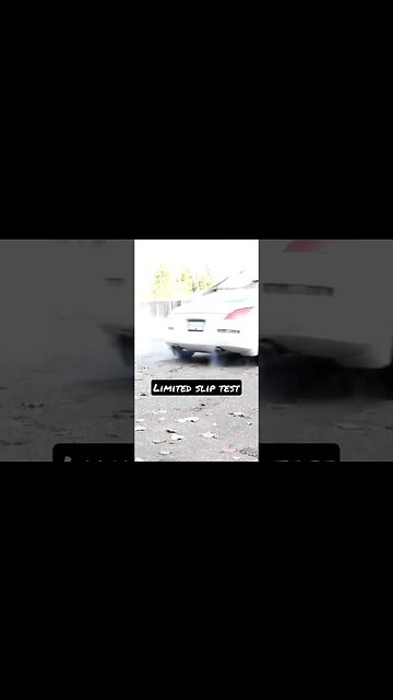 Testing out the factory Nissan 350Z VLSD