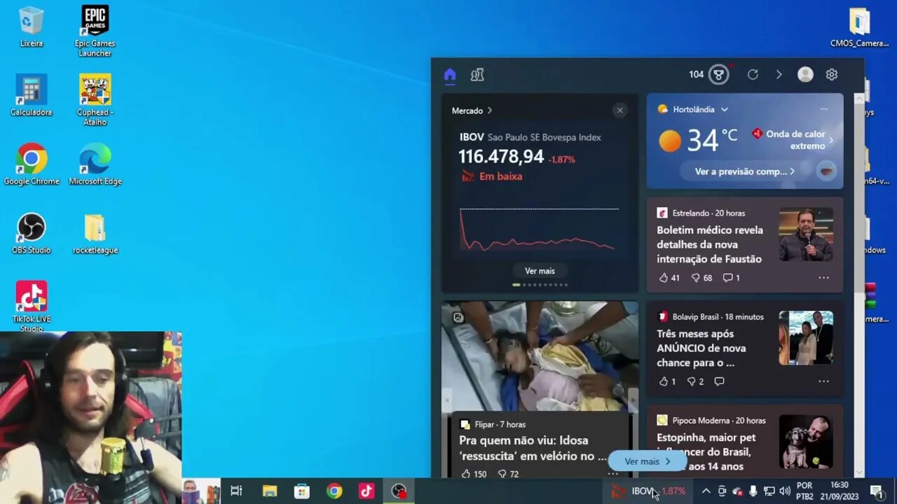 COMO DESATIVAR NOTICIAS DO WINDOWS