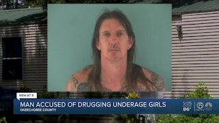 Okeechobee County man accused of giving drug-laced tea to teenage girls