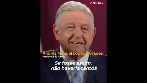 'México é mais seguro que os EUA': líder mexicano alerta sobre campanha midiática contra seu país