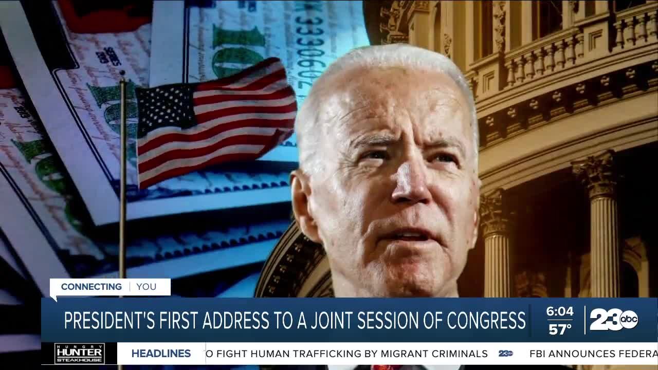 President's first address to a joint session of Congress