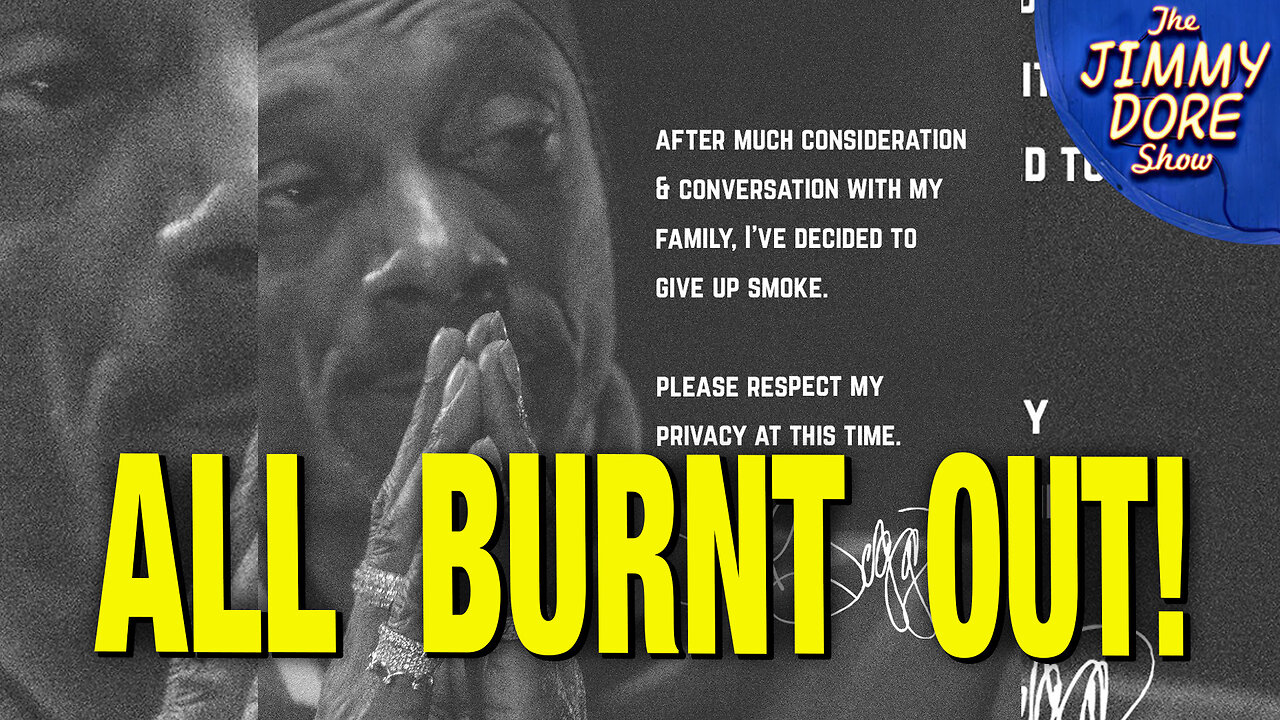 Snoop Dogg Quits Smoking Pot For Real!