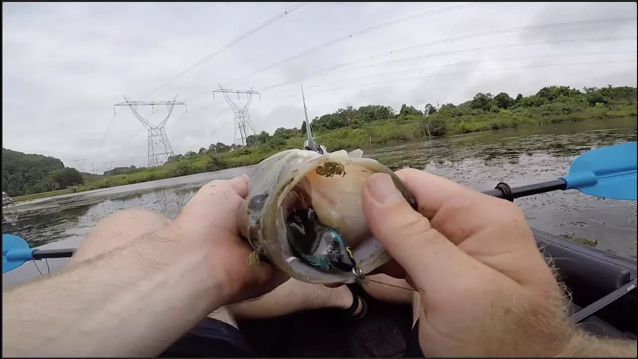 FIRST Time Kayak Bass Fishing!