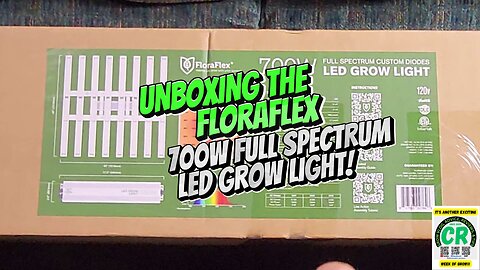 Unboxing and Assembling the FloraFlex 700W Full Spectrum Led Grow Light!