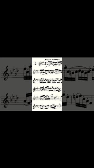 ARBAN 14 Characteristics Studies [12 - Allegro Moderato] - (Full with Piano accompaniment)