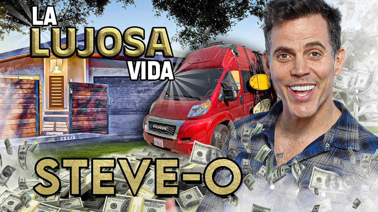 Steve-O | La Lujosa Vida | ¿Cómo gasta sus $ 2.5 millones de Dólares? 🤑