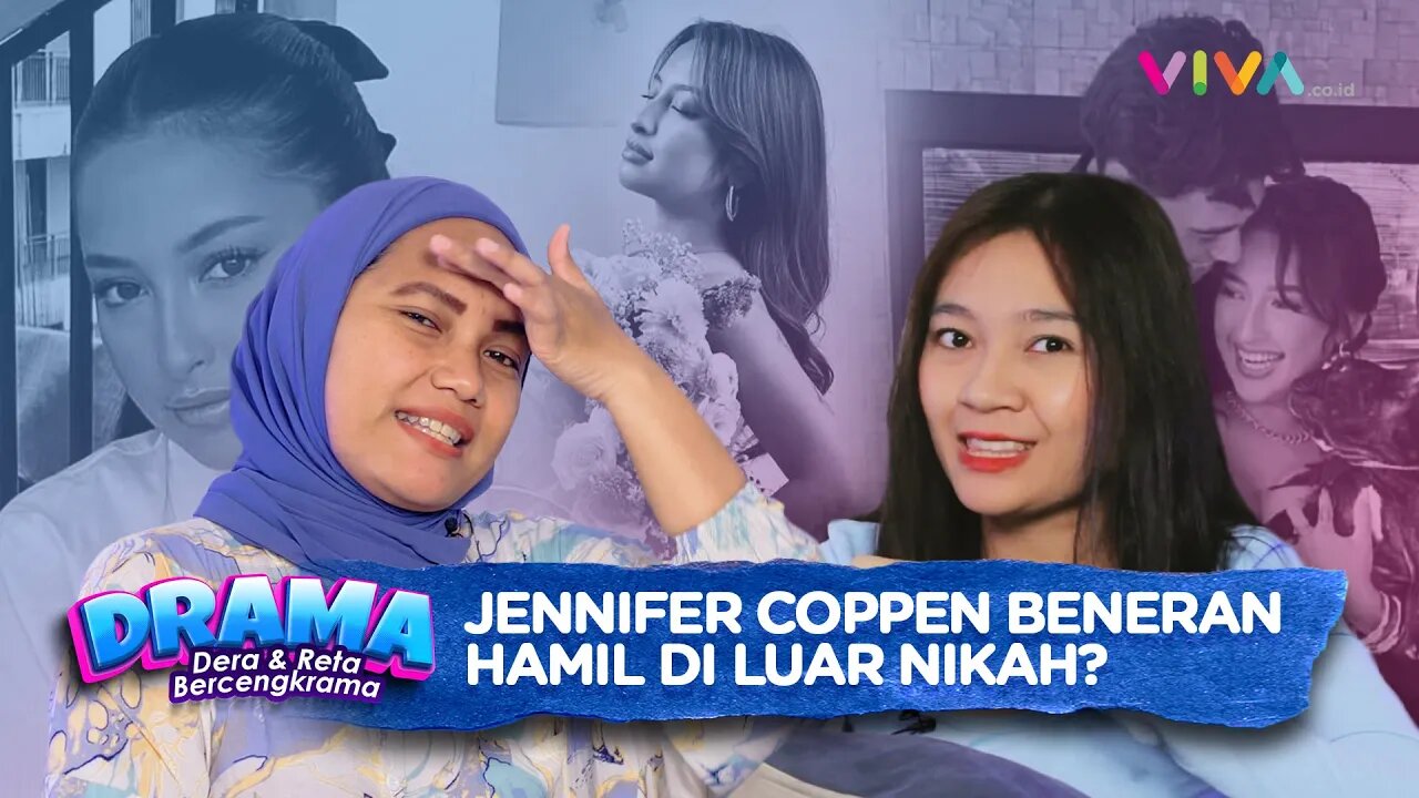 DRAMA: Banjir Hujatan, Jennifer Coppen Hamil Tanpa Kabar Nikah