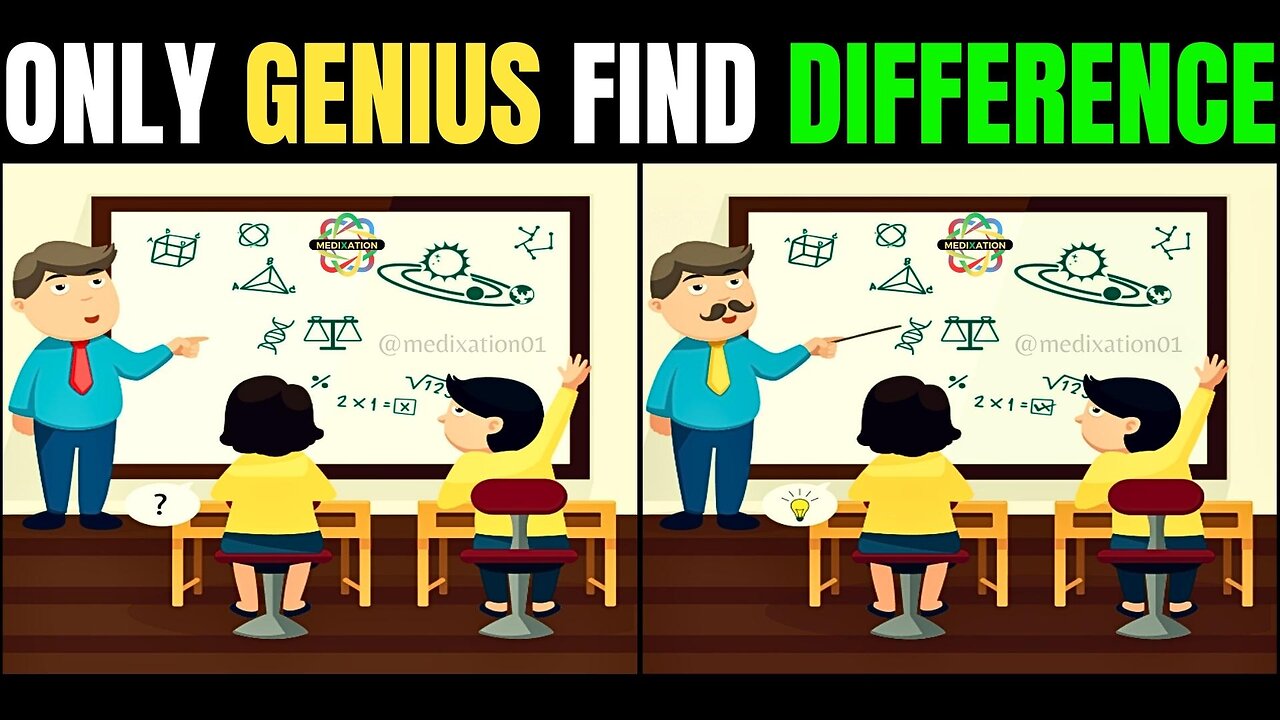 Spot The Difference : Can You Find All[ Find The Difference #11]