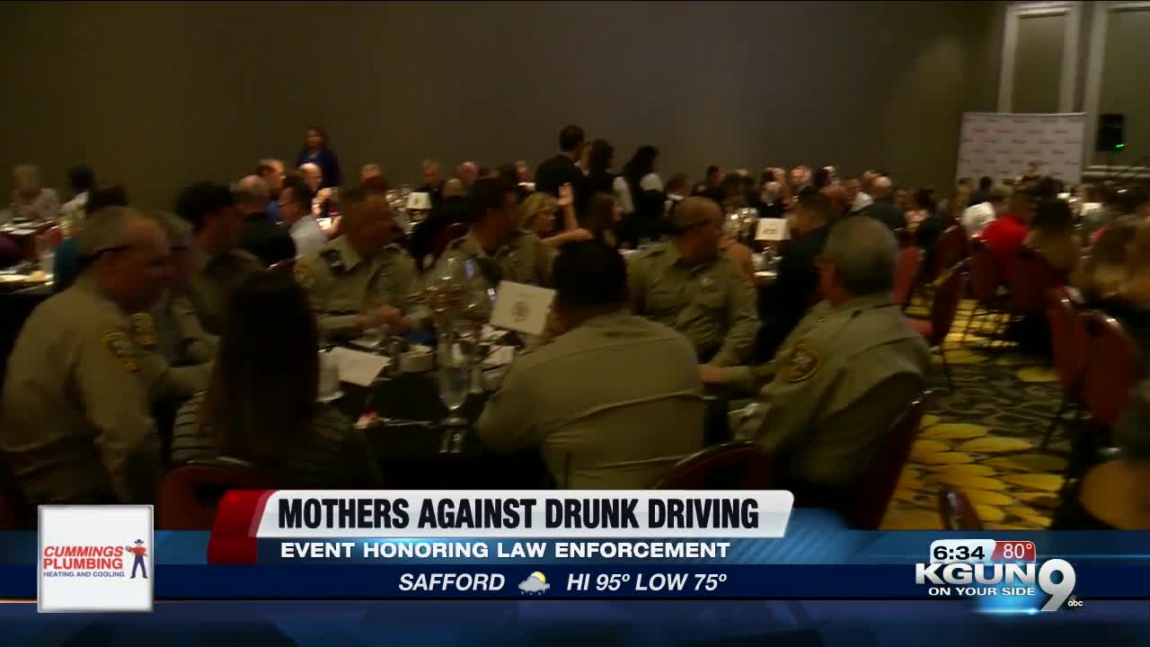 Heroes in southern Arizona honored by Mothers Against Drunk Driving