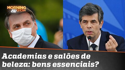 Bolsonaro inclui academias e salões de beleza em lista de serviços essenciais