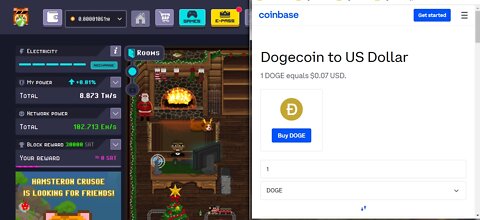 How To Mine Dogecoin And Bitcoin Cryptocurrency Same Time For Free At RollerCoin By Playing Games