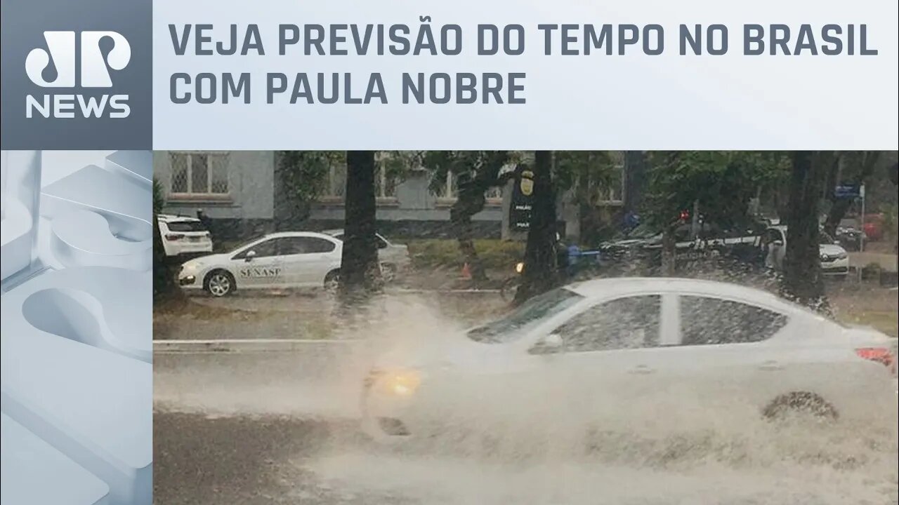 Chuva ainda cai forte em vários estados no Brasil