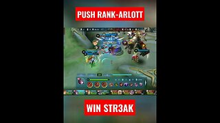 WIN STR3AK-PUSH RANK PAKE ARLOTT #mobilelegends #mobilelegend #mlbb #mobilelegendsgame #ml #tokogame