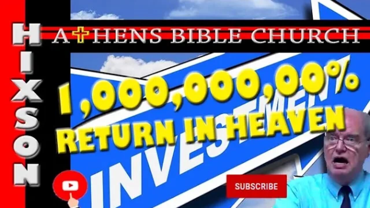 Invest Your Money In Heaven For Guaranteed Returns | Luke 16 | Athens Bible Church