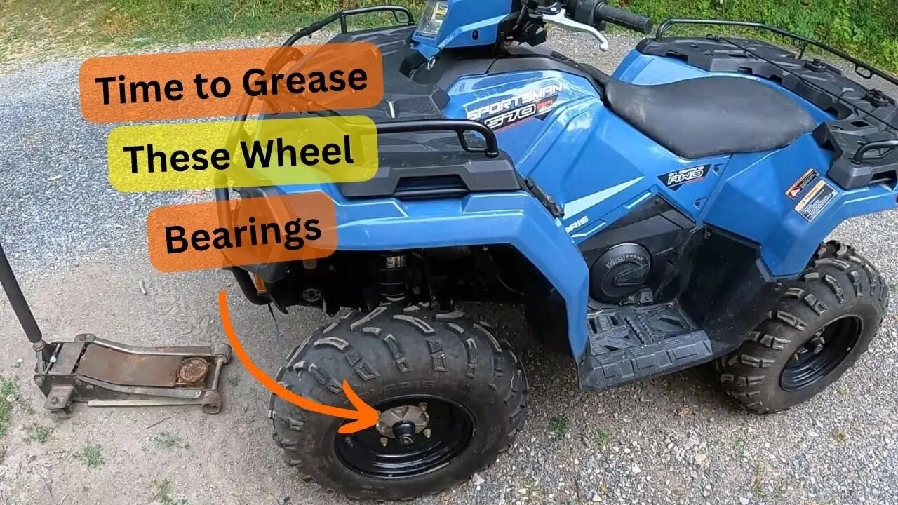 Greasing Polaris Sportsman 570 Wheel Bearings