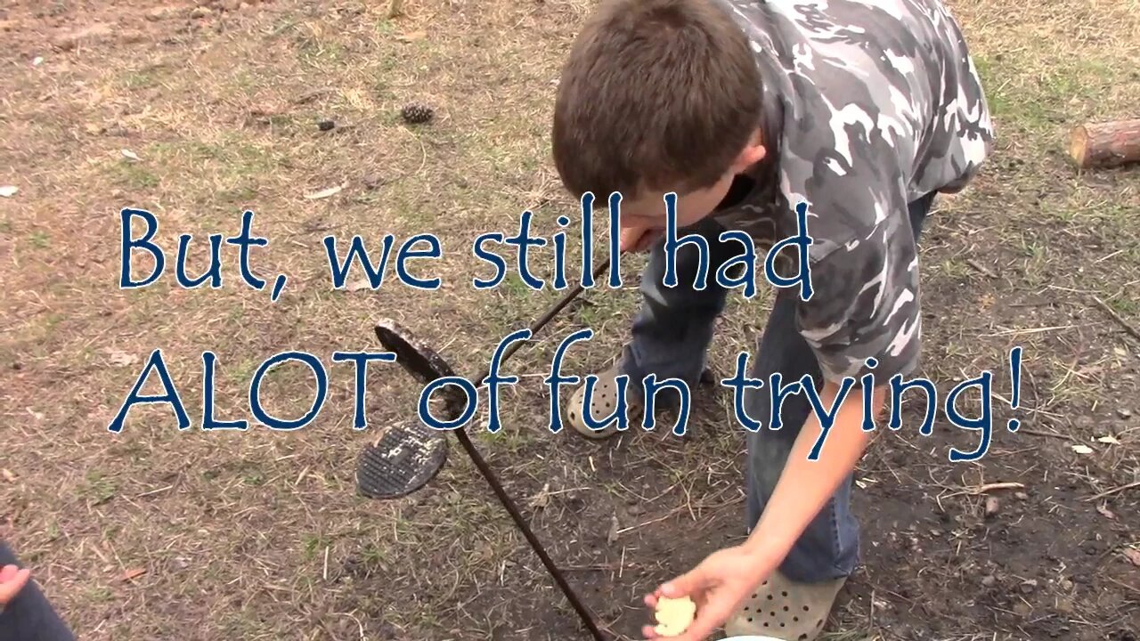 Texas boys "Attempt" to use Cast Iron Wafer Press