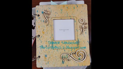 Mini Album with Artbooking and Flip Flaps