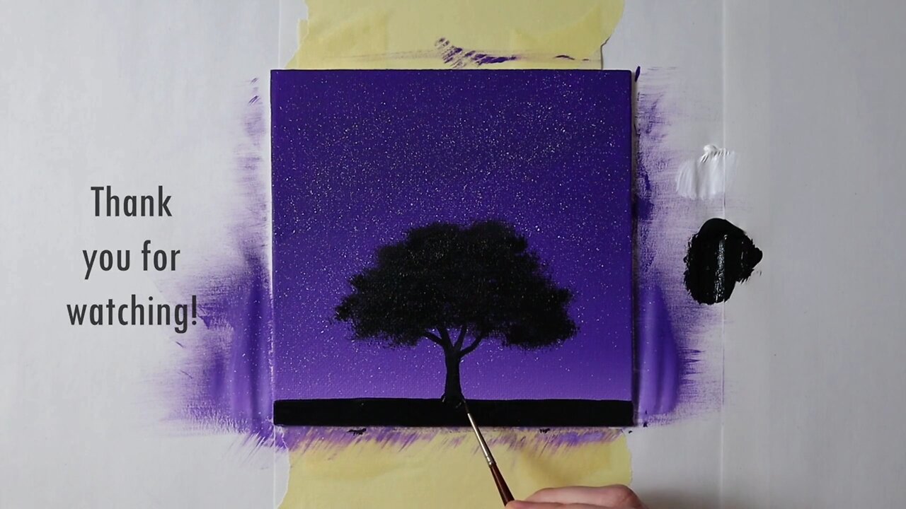 Night Sky Painting